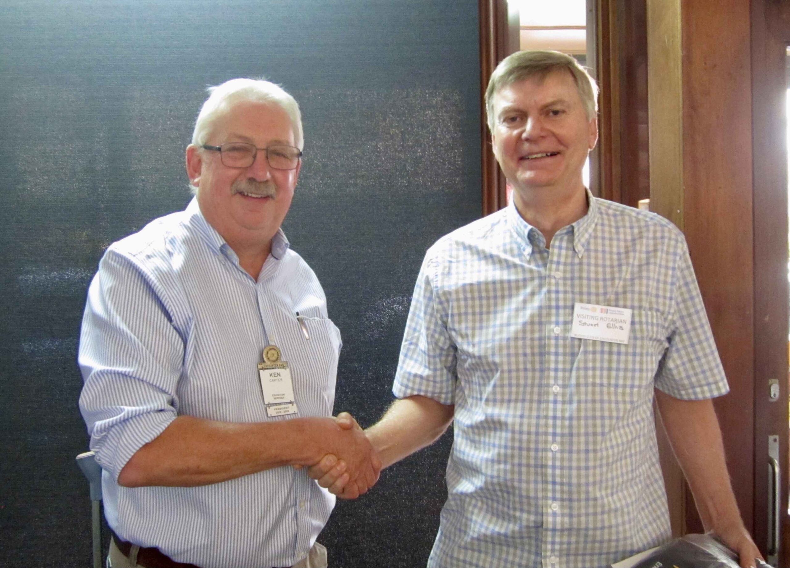 President Ken And Stuart Ellis